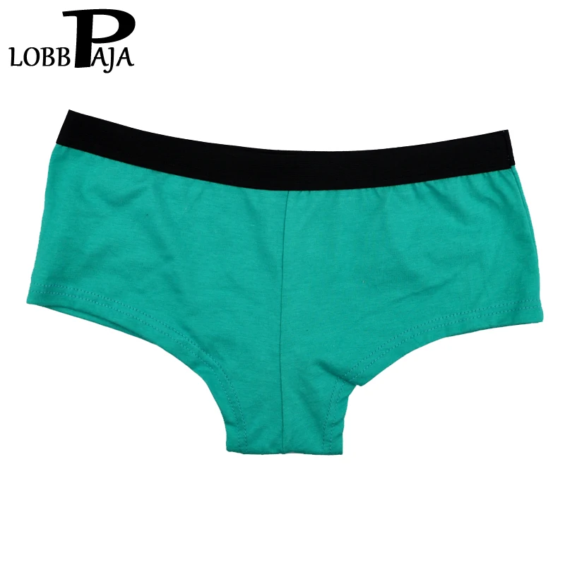 6 шт./партия женские хлопковые трусы боксеры с принтом|boyshorts for women|women underwear pantiesbrand