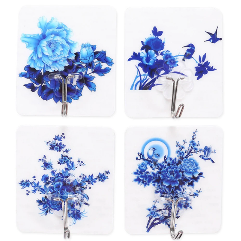 Присоски крюк ногтей Бесплатная Многоразовые Настенные Крючки для Полотенца