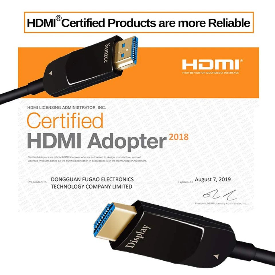 Лучшие 8K 48 Гбит/с 2,1 HDMI оптические кабели 4K HDMI 2,1 кабель UHD Кабо HDMI 2,1 5 м 10 м 15 м HDMI 2,1 волоконный кабель для 8 к монитора