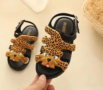Черный Mini Melissa/Новинка года; летняя новая обувь в римском стиле; сандалии для девочек; бразильские сандалии; обувь на мягкой нескользящей подошве; сандалии для мальчиков - Цвет: Черный