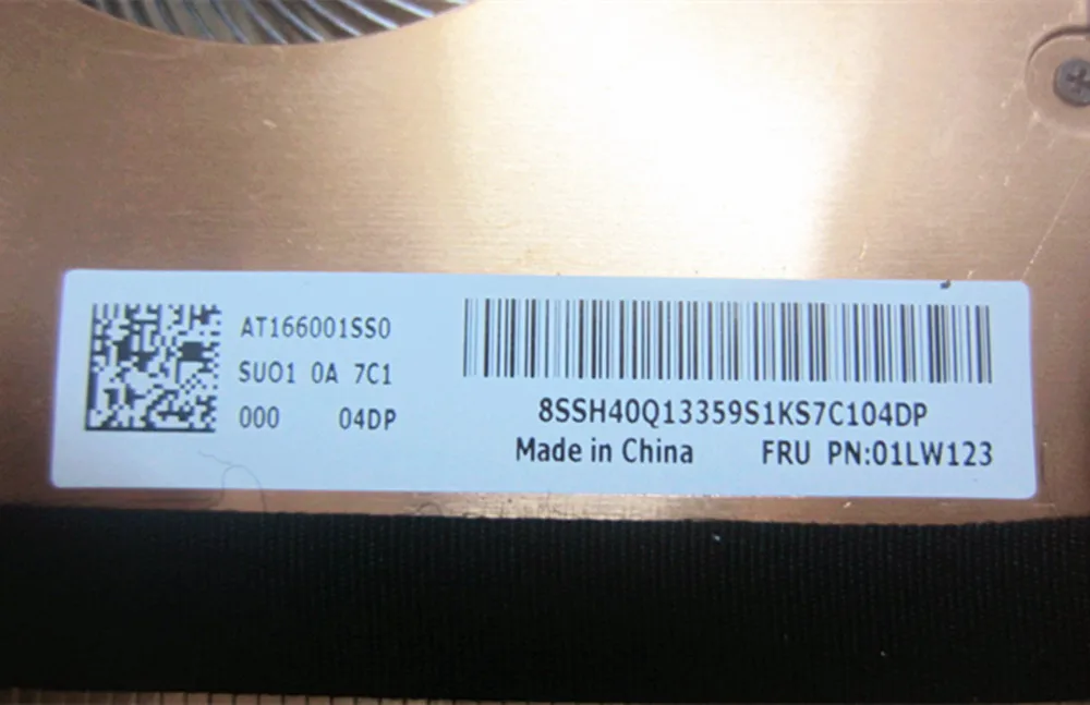 M Новый оригинальный для ThinkPad E480 E580 SWG Дискретная Графика Радиатор процессора