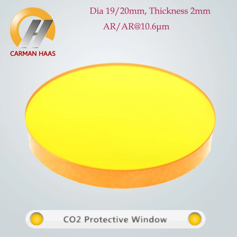 Carmanhaas CO2 ZnSe лазера защищает окно линзы защитный Стекло для лазерной резки