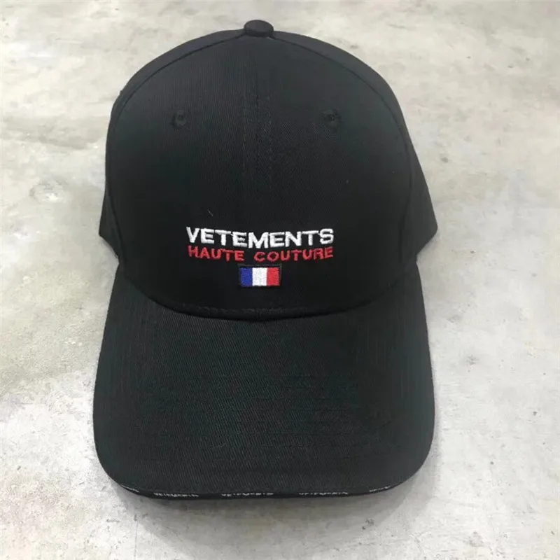 Vetements женская и мужская 1:1 высокое качество синий белый черный вышивка Флаг
