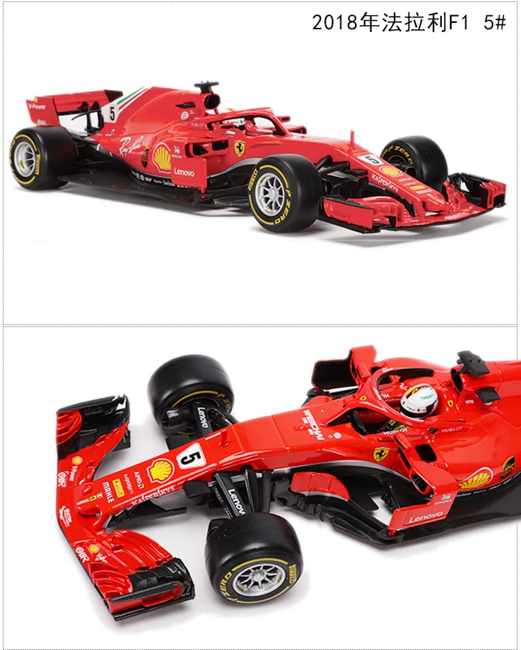 1:18 Simulation alloy Diecast car model Toy For Ferrari F1 Metal Model Car Toy Fan Limited Edition Vehicle with original box