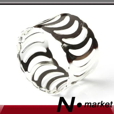 Бесплатная доставка N. market продукт новая луна круглое серебряное кольцо