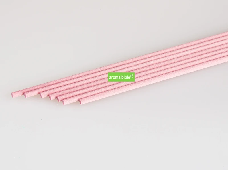 

1500 PCS/ LOT 3MMDiameter*Length 25CM Pink Fiber diffuser sticks never fade