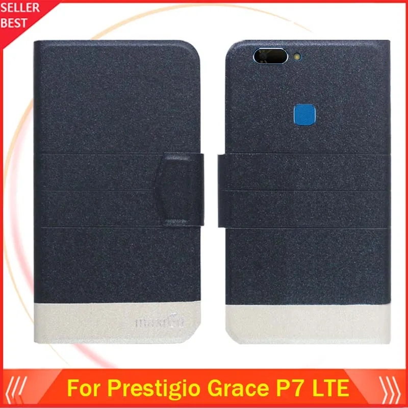5 цветов лидер продаж! Чехол Prestigio Grace P7 LTE кожаный чехол для телефона заводская