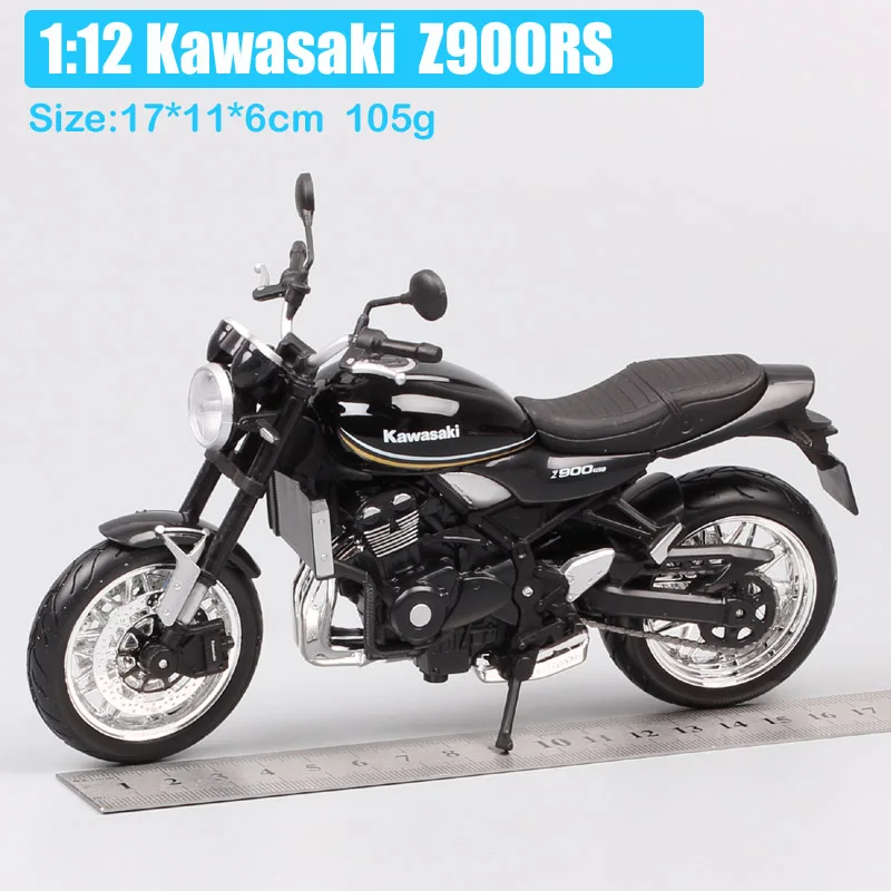 Kawasaki Z900black 1/12 масштаб бренд Maisto Ретро Кавасаки Z900 RS велосипед мото транспортные средства туринг Спорт литье под давлением мото rcycle игрушки подарок для детей - Цвет: Kawasaki Z900black