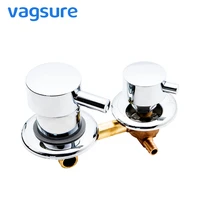 2 3 4 5 Water Outlet Hole Distance 10cm  12 5cm Brass Shower Faucets Bathroom Intubation Mixer Valve For Shower Cabin Cabinet