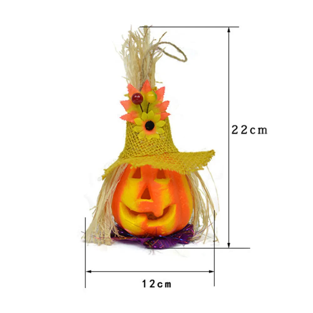 Светящиеся чучела для Хэллоуина Тыквенные огни фотовспышки реквизит показа бар