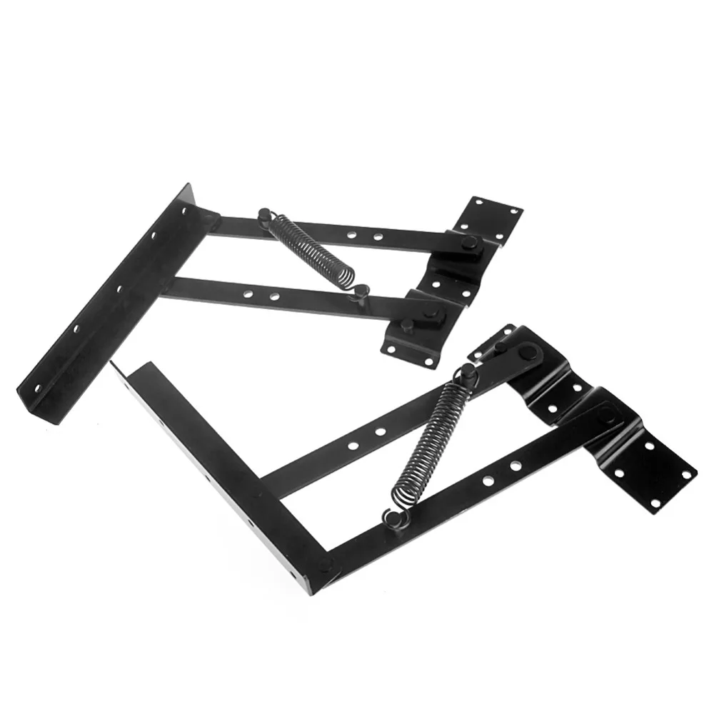 

1Pair Multi-functional Lift Up Top Coffee Table Lifting Frame Mechanism Spring Hinge Hardware