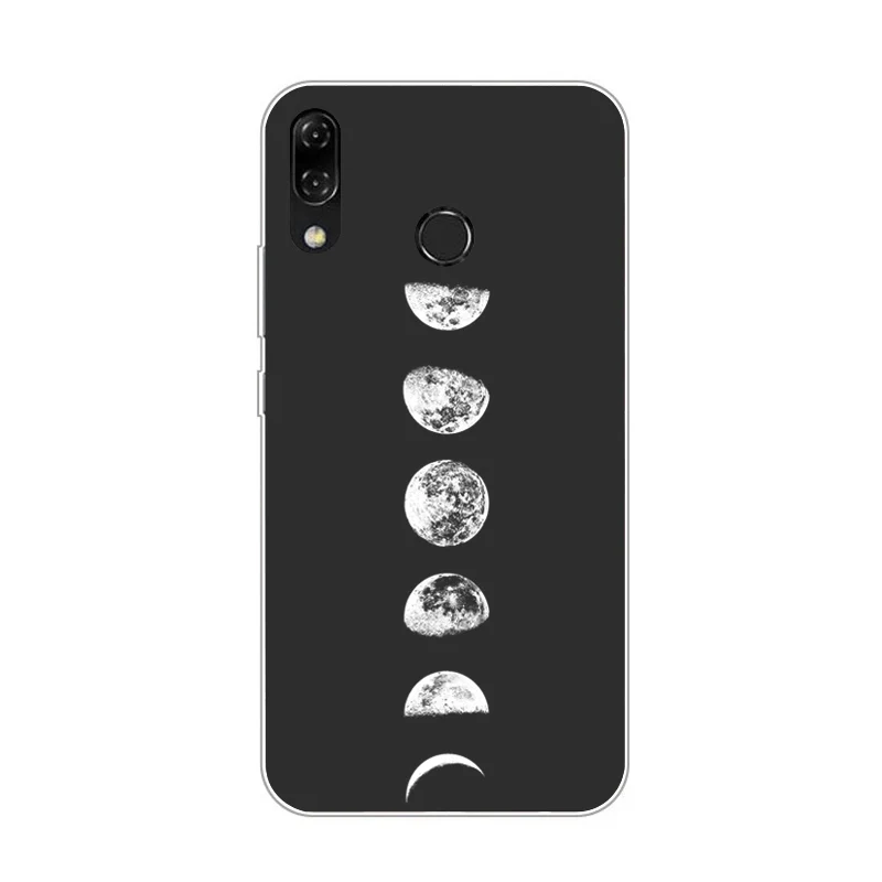 As picture showing Мягкий ТПУ чехол для Asus Zenfone 5z ZS620KL, матовый чехол с рисунком для Asus Zenfone 5 ZE620KL, чехол s, милый чехол с котом - Цвет: As picture showing