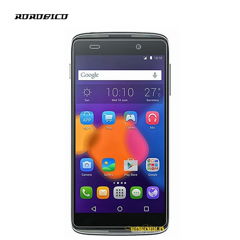 Rorobico 2.5D 9 H твердость Полный закаленное Стекло Плёнки Экран протектор для Alcatel Idol 3