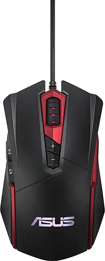 Игровая мышь ASUS Espada GT200 Laser 4000DPI USB Проводное RGB Освещение для ПК ноутбука с