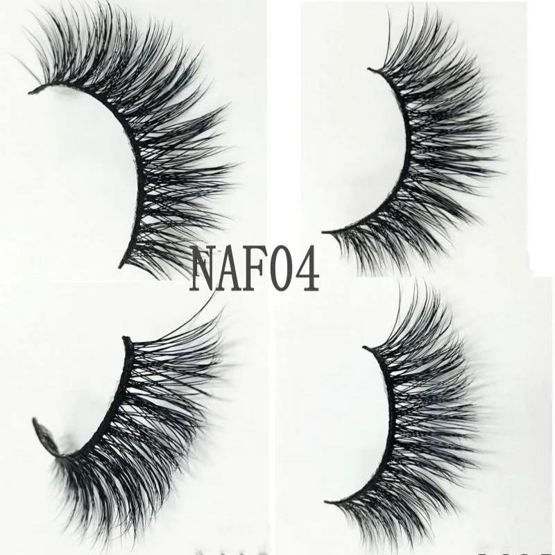 

IN USA 2000pairs 3D Mink Lashes False Eyelashes Handmade Wispy Fluffy Long Lashes Natural Eye Makeup Tools Eye Lashes