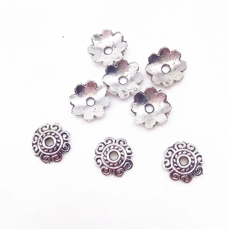 200 шт./пакет металлические бусины из цинкового сплава разделители для крышек