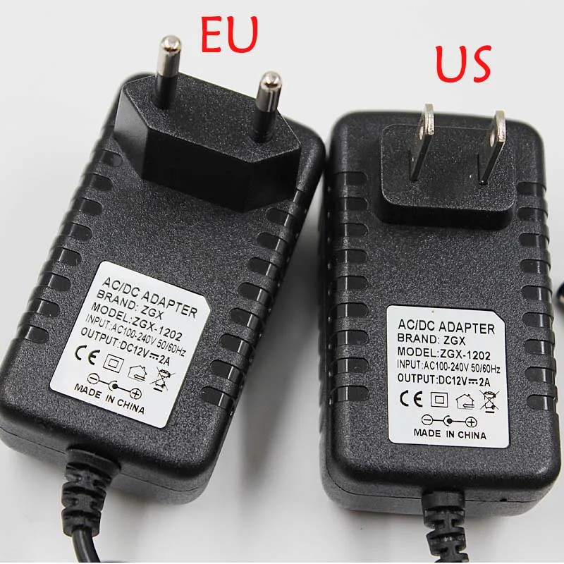DC12V 2A переключатель питания Светодиодная лампа источник адаптер светодиодный