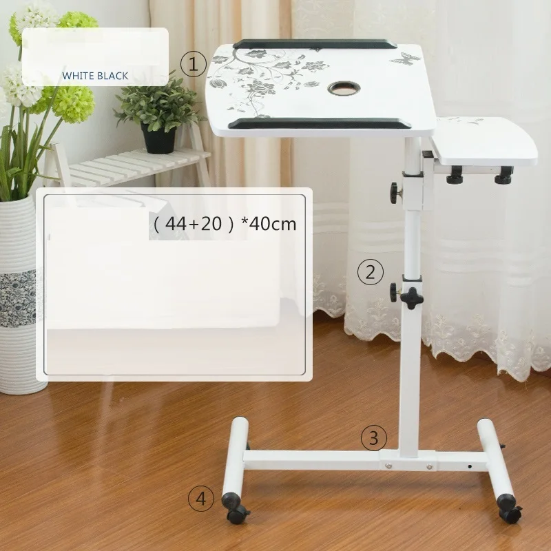 Портативная подставка для ноутбука Dobravel Portatil Escritorio Tafel, Офисная маленькая Регулируемая прикроватная подставка для ноутбука, компьютерный стол - Цвет: Version A