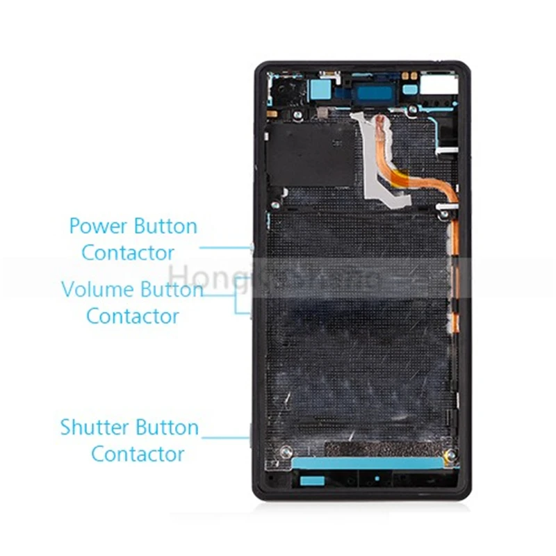 OEM средняя Замена рамы для Sony Xperia Z3V Z3Verizon D6708 | Мобильные телефоны и аксессуары