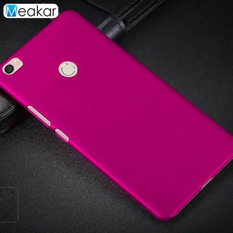 rose red Матовая Пластик Coque 6.44For Xiaomi mi Max чехол для Xiaomi mi Max mi max Prime Pro Чехол для телефона чехол-лента на заднюю панель - Цвет: rose red