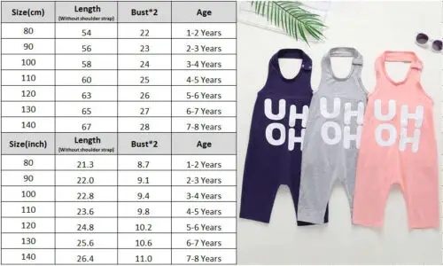 Комбинезон без рукавов для младенцев комбинезон с принтом UHOH мальчиков и девочек
