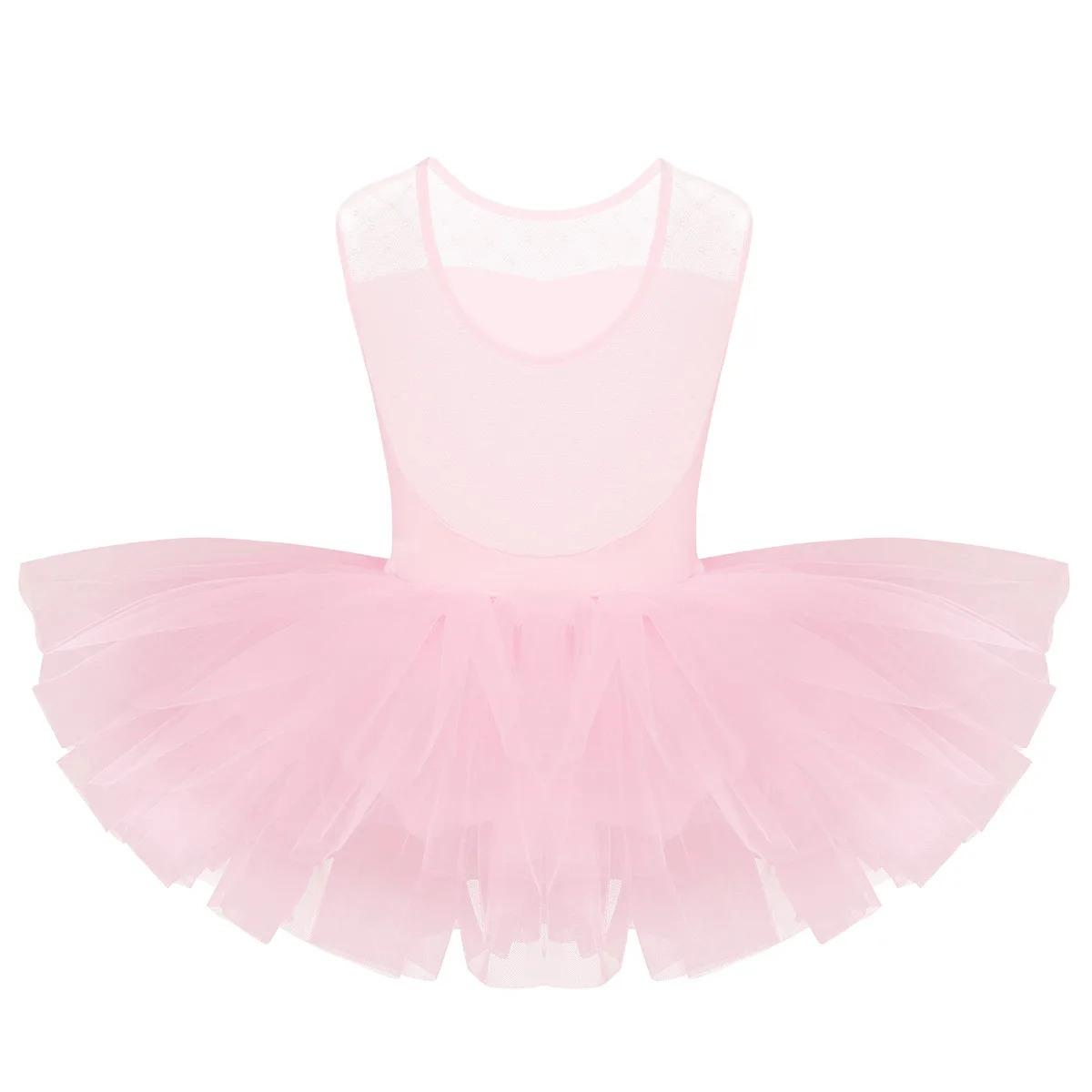 iEFiEL Cotton Ballet Tutu Dress Ballerina Costume Short Sleeves Gymnastics Leotard Stretch Leotards for Girls Dance Wear | Детская