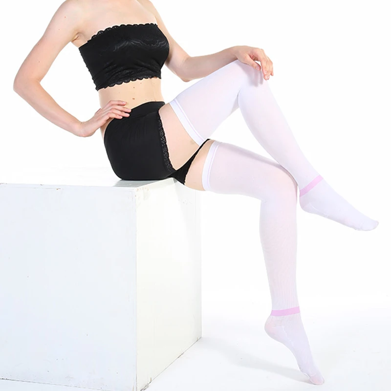 Медицинский компрессионный чулки IDEALSLIM с отверстием для осмотра
