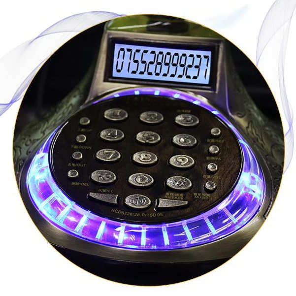 Европейская мода винтажный телефон с фиксированным циферблатом антикварный для