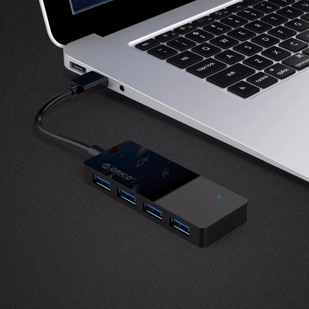 ORICO Высокоскоростной USB 3 0 концентратор 4 порта сплиттер внешний расширительный