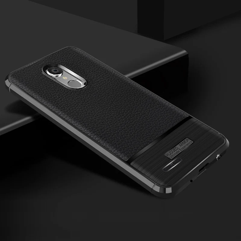Кожаный чехол для телефона с рисунком личи LG K8 Plus 2018 тонкий Силиконовый