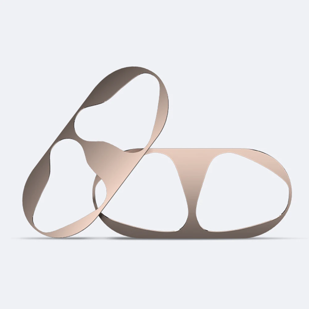 2 шт. корпус для наушников прочный металлический пылезащитный стикер кожи