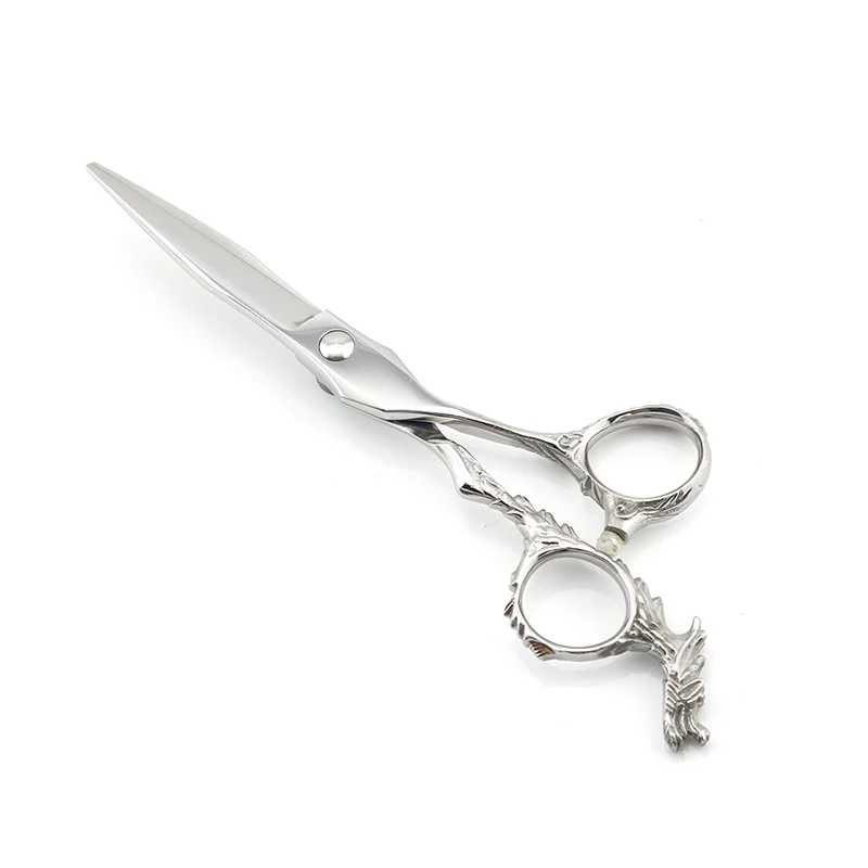 Профессиональные Парикмахерские ножницы 6 дюймов настоящие японские 440C с ручкой