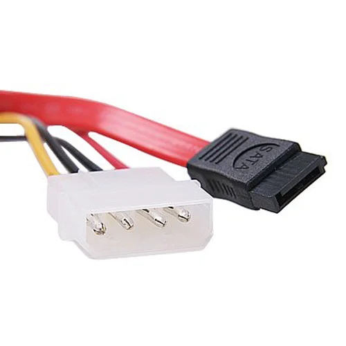 7-контактный SATA-кабель для передачи данных 4-контактный IDE-15-контактный SATA 7 + 15