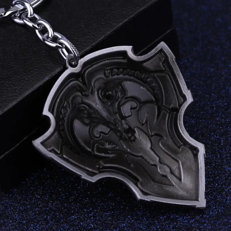 В стиле панк WOW игры DOTA 2 Glory для альянс брелок со львом pioneer фиолетовый овец щитом