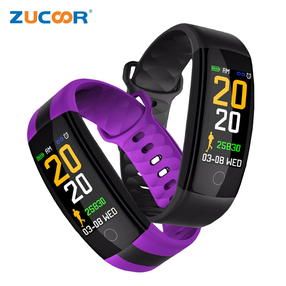 ZUCOOR Смарт Браслет Носимых устройств Группа Спорт eletrônicos Smartband Pulseira Masculina RB73 Clever