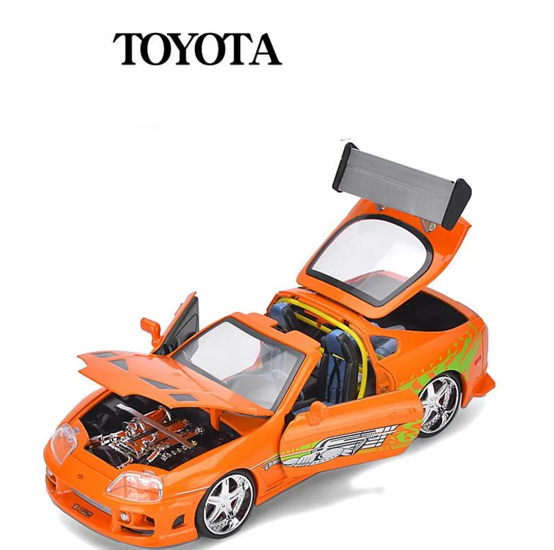JADA Тойота Супра 1:24 передовая модель автомобиля из сплава высокая имитация литье