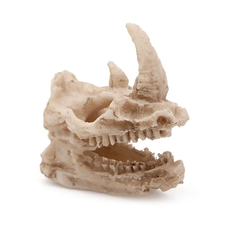 Смола Rhino череп украшение для аквариума озеленение Новинка|decorative decorative|decor aquarium