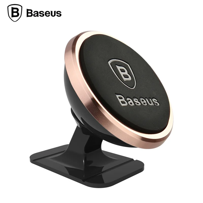 Baseus Универсальный Автомобильный держатель для телефона 360 градусов gps магнитный держатель для мобильного телефона для iPhone 5S 6s samsung магнитный держатель подставка
