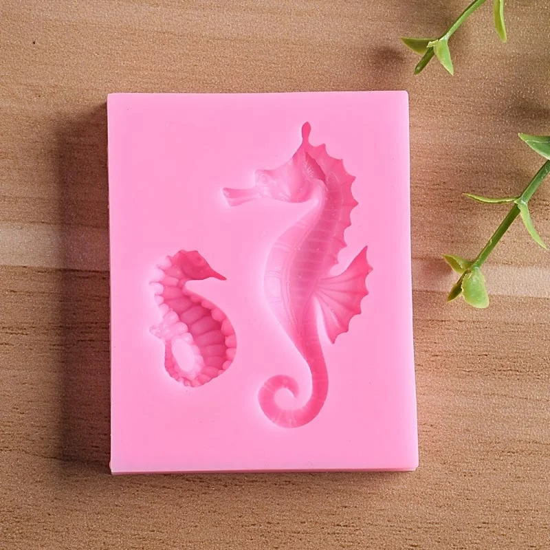 Sea Horse силиконовые формы для мастики сахарные украшения Кондитерские торта
