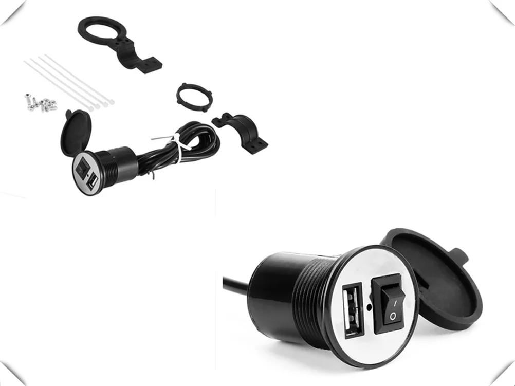 Мотоцикл USB Мобильный телефон зарядное устройство источника питания