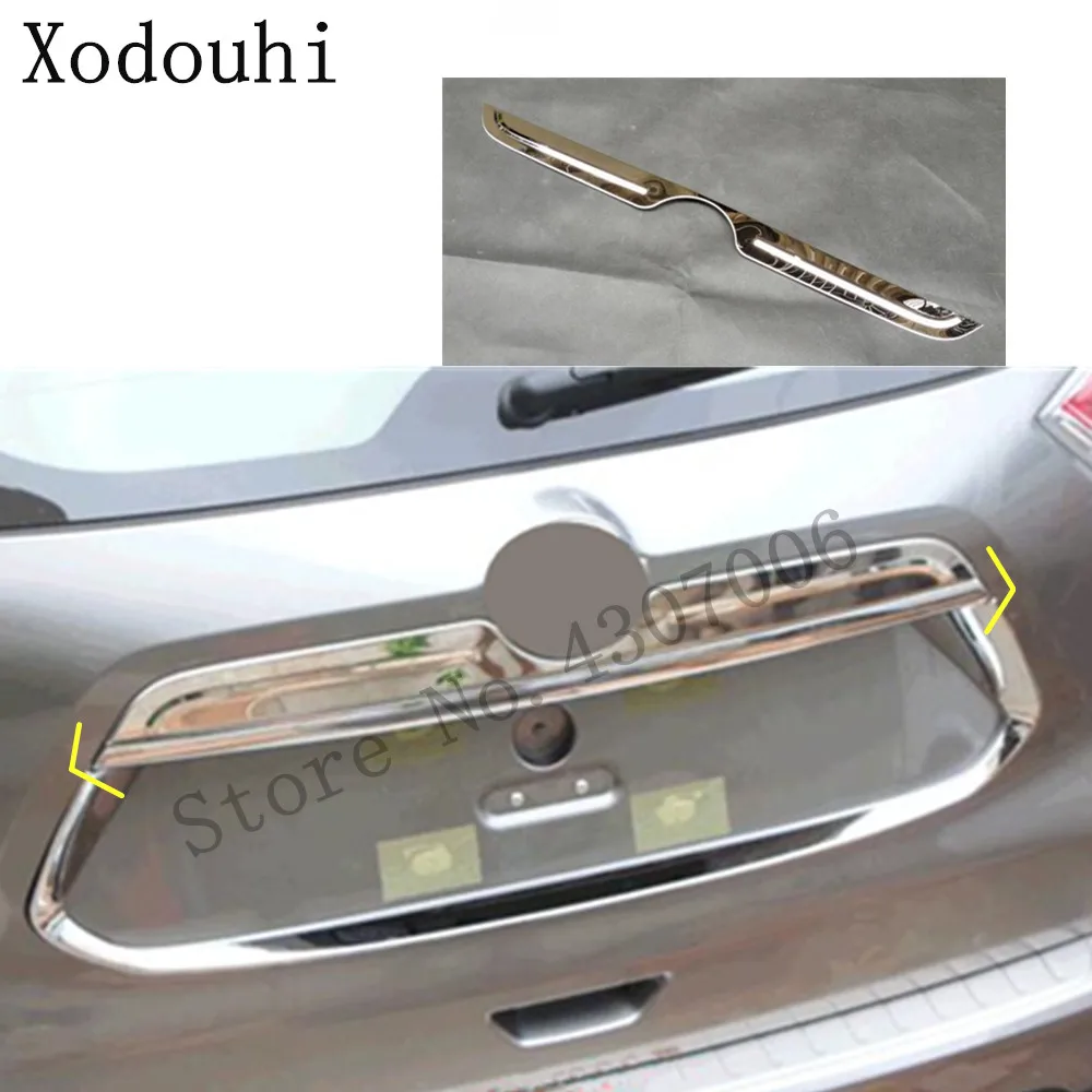 

Накладка на заднюю дверь автомобиля из нержавеющей стали для Nissan X-trail Xtrail T32/Rogue 2017 2018 2019 2020