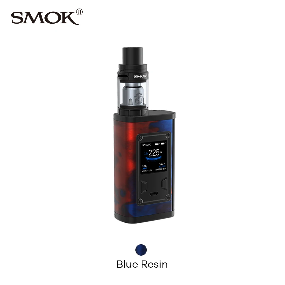 SMOK Majesty комплект из смолы с TFV8 X Baby Tank & 225 W Box Mod VS Alien Kit|smok kit|mod boxmod box kit |