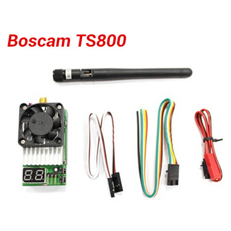Оригинальный беспроводной передатчик Boscam TS800 FPV 5 8G 32 канала 1500mwAV модуль TX с