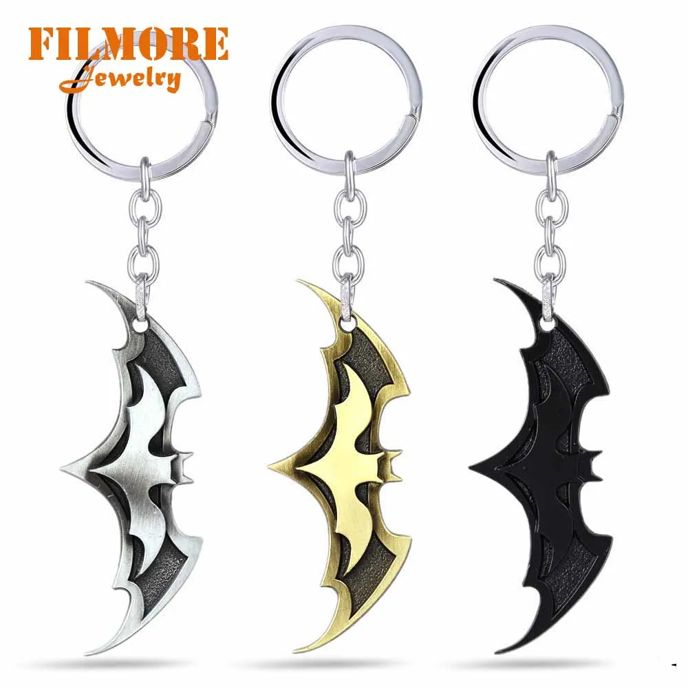 Full Set Movie Superman Batman Keychains Bat Man Alloy Keyring The Avengers Super Hero Key Chain Car Ring Holder Men Jewelry | Украшения и