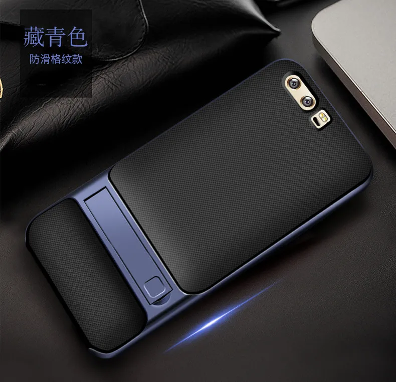 Модные 3D Подставки мобильных телефонов дело гибридный TPU + PC жесткий чехол для Huawei