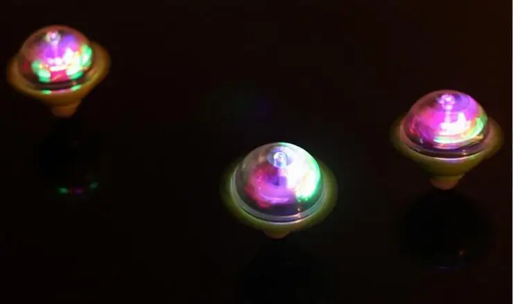 1 шт. милый светодиодный гироскопом Light Glow гироскопа новые игрушки Детские