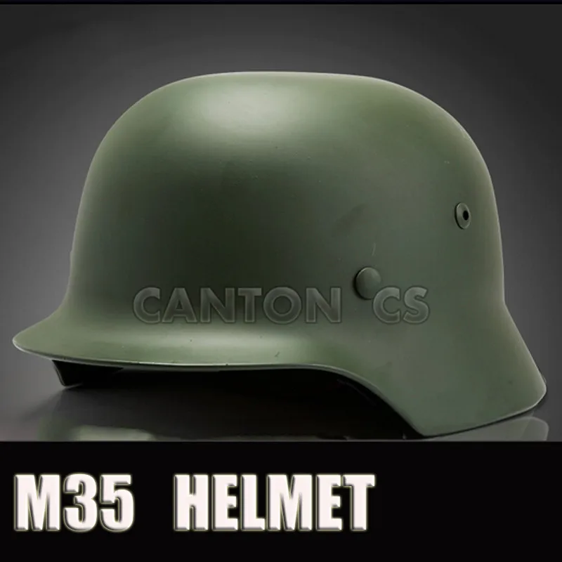 Тактический шлем WW2 M35 стальной немецкой армии классические бергомастеры военный