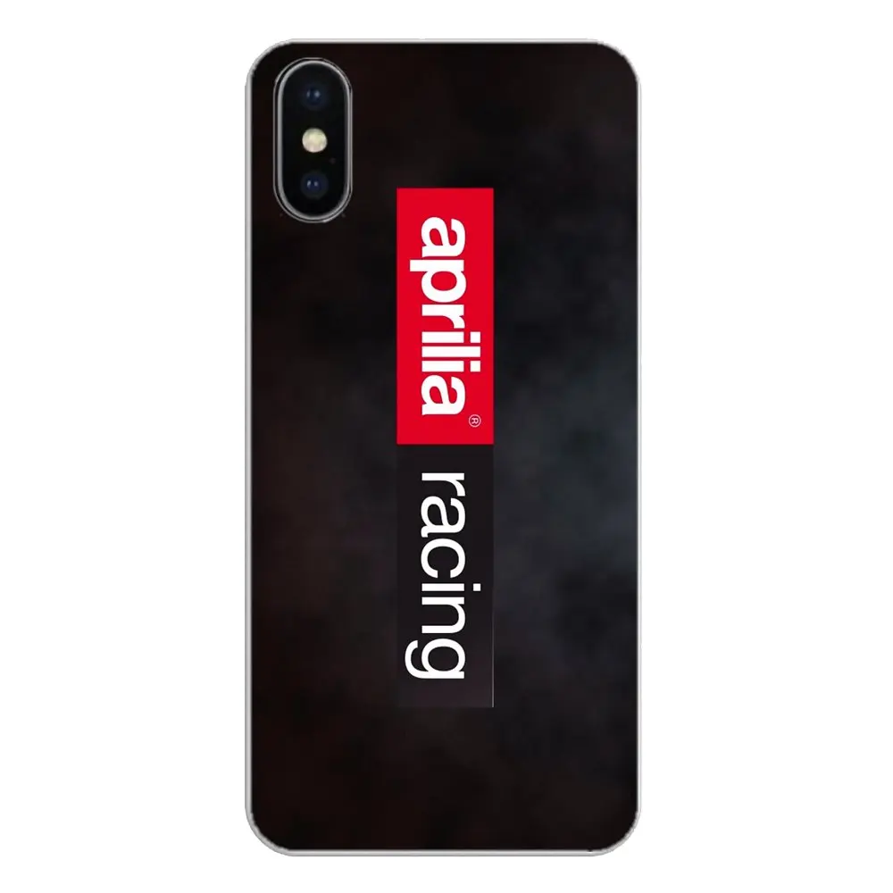 Aprilia гоночный мотоцикл логотип прозрачный мягкий чехол Чехлы для iPod Touch iPhone 4 4S 5 5S