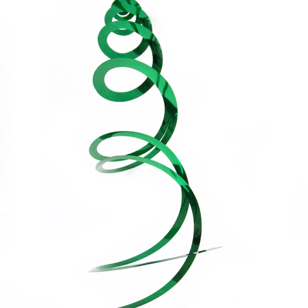 30 шт Счастливый День Святого Патрика висит вихрем украшения потолка металлик