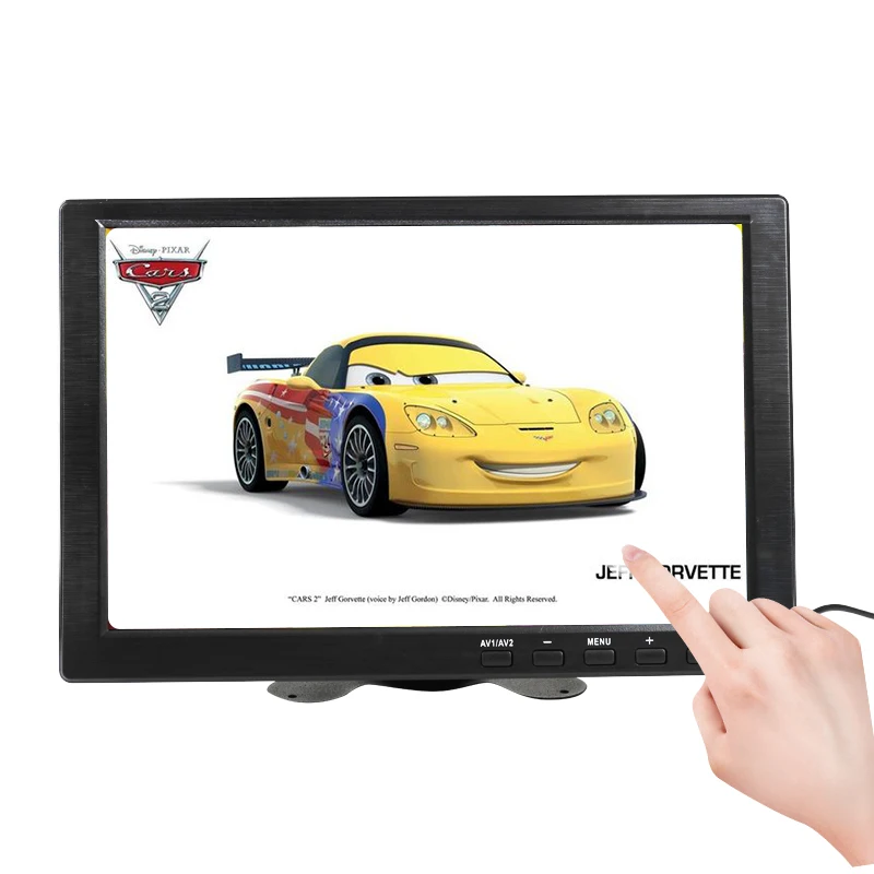 10,1 дюймов 1280x800 HD сенсорный экран для PS3/4 компьютера Xbox портативный дисплей монитор безопасности с динамиком VGA HDMI интерфейс